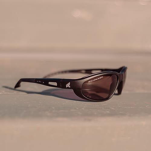 EDGE Dakura | Polarized Safety Glasses | ANSI Rated | Anti-Slip | 99.9% UV Protection | 3X Dipper Anti-Scratch (Black, Polarized Copper Driving) - Image 7