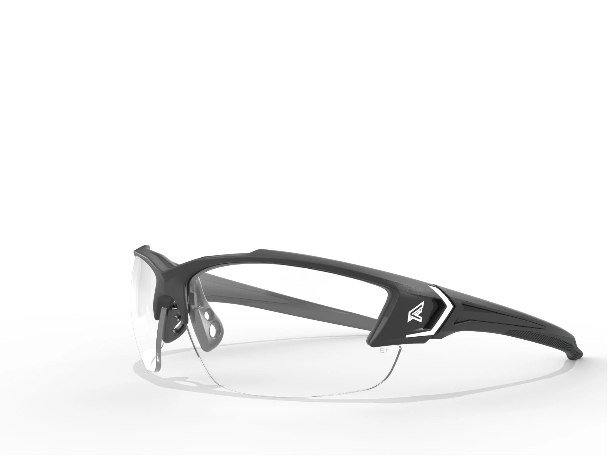 EDGE Khor G2 ANSI Z87 Safety Glasses for Men: Shatter Resistant, Anti-Slip Frames, Nylon Lenses, Clear Z87 Safety Glasses for Men