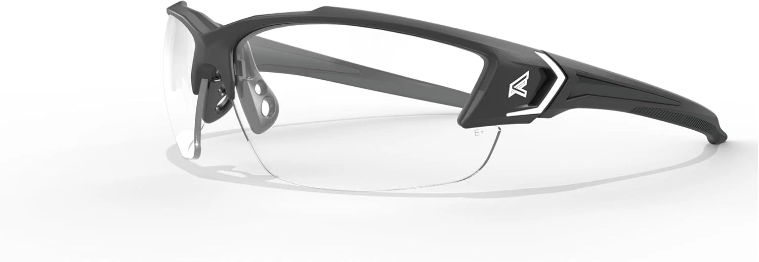 EDGE Khor G2 ANSI Z87 Safety Glasses for Men: Shatter Resistant, Anti-Slip Frames, Nylon Lenses, Clear Z87 Safety Glasses for Men - Image 2