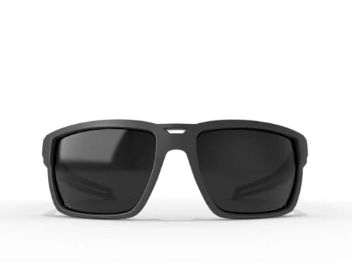 EDGE Lassen Z87 Safety Glasses for Men: Shatter Resistant, Lightweight, Nylon Lenses | Available in Polarized, Tinted, or Clear | Anti-Slip Flexible Frames - Image 2
