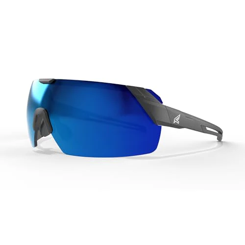 EDGE Makalu Z87 Safety Glasses for Men: Shatter Resistant Prescription Compatible Lenses | Available in Polarized, Tinted, or Clear | Anti-Slip Flexible Frames