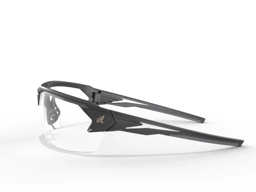 EDGE Pumori Z87 Rated Clear Safety Glasses: Men's Safety Glasses, Adjustable TPR, Non-Slip, Anti-Fog Safety Glasses, Flexible Polycarbonate Frames, Nylon Lenses, 99% UV Protection Men's Sunglasses - Image 3