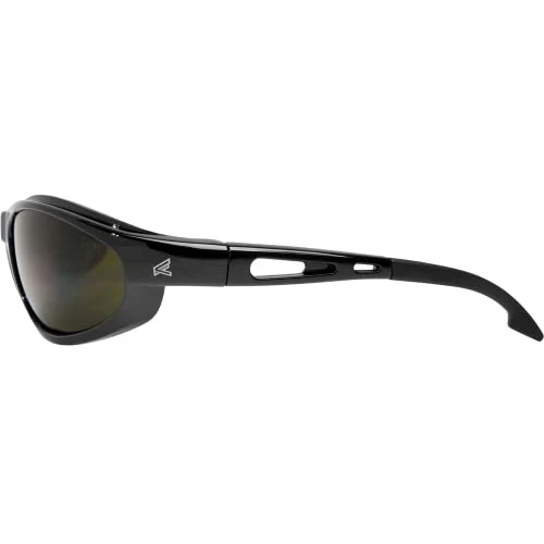 Edge SW11-IR5 Dakura Wrap-Around Safety Glasses, Anti-Scratch, Non-Slip, UV 400, Military Grade, ANSI/ISEA & MCEPS Compliant, 5.04" Wide, Black Frame / IR5 Medium Welding Lens - Image 3