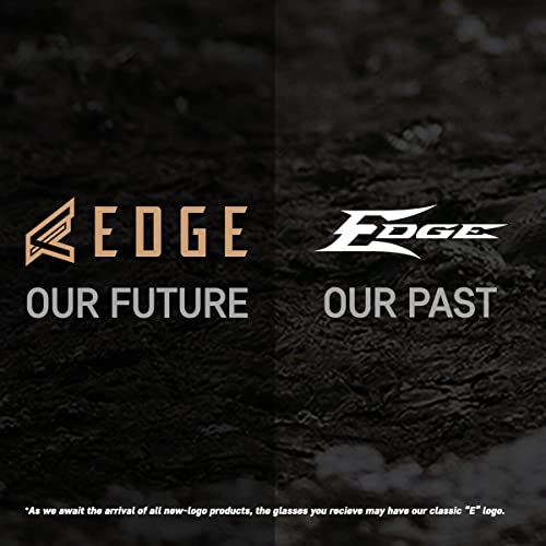 EDGE TSK236VS Kazbek Torque Polarized Anti-Fog/Vapor Shield Safety Glasses, Anti-Scratch, Non-Slip, UV 400, Military Grade, ANSI/ISEA & MCEPS, 5.04" W, Matte Black Frame with Red E Logo/Smoke Lens - Image 4