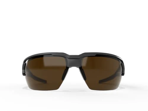 EDGE TXP415 Pumori Polarized Safety Glasses: Men's Safety Glasses, Anti-Scratch, Non-Slip, Wrap-Around Tinted Safety Glasses, ANSI/ISEA & MCEPS Compliant, 99% UV Protection Men's Sunglasses - Image 2