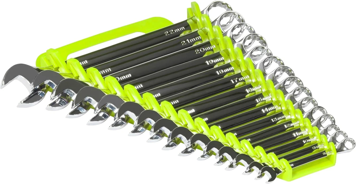 ERNST 5082HV Gripper Wrench Organizer, 15 Tool, High-Visibility - Image 4