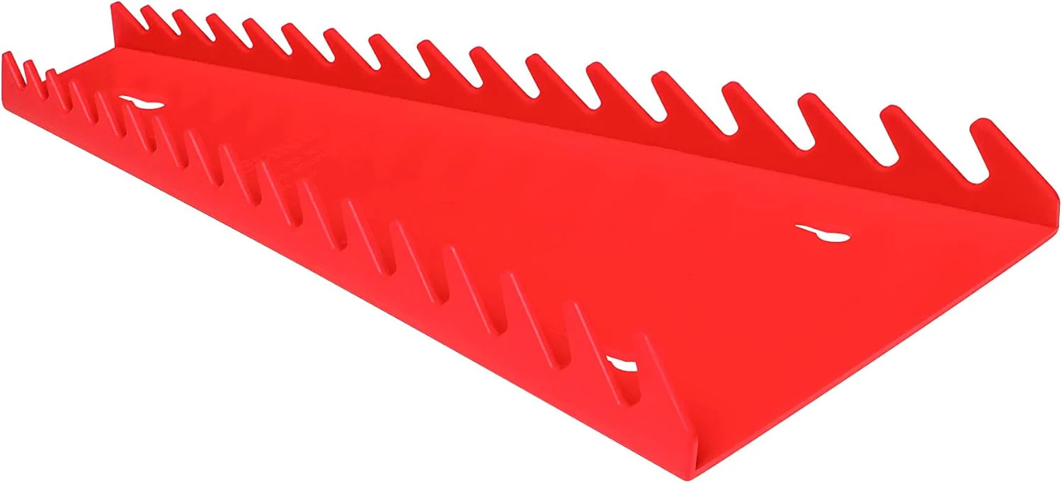 ERNST 5160 Reverse Wrench Organizer, 16 Tool, Red - Image 2