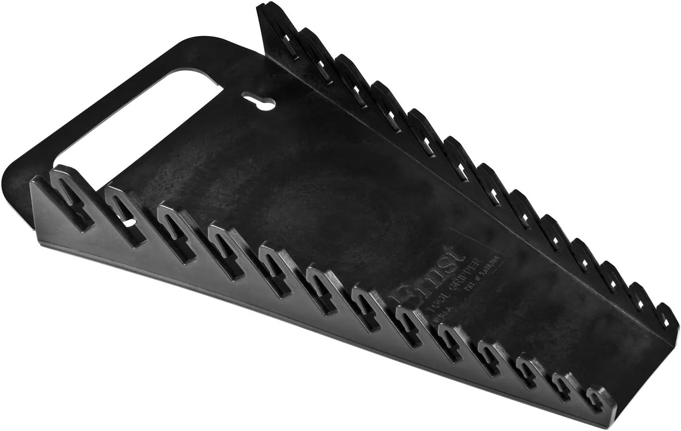 Ernst Manufacturing 5014 13-Wrench Portable Gripper Organizer - Versatile, One-Handed Access, Fits 1/4" to 1" & 6-19 mm Wrenches - Image 2