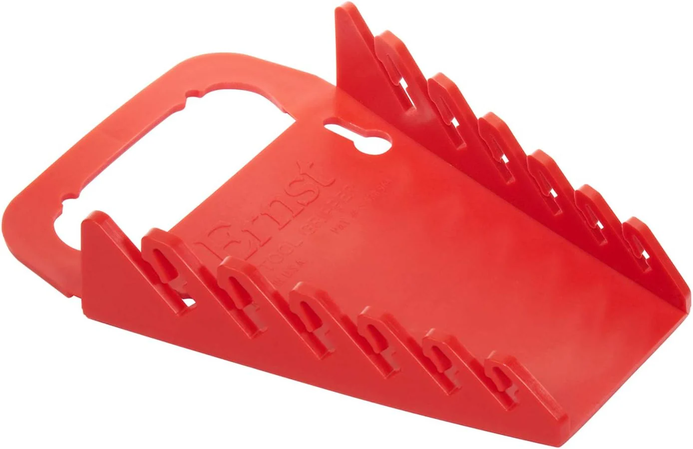 Ernst Manufacturing 5044-Red Gripper Wrench Organizer, 6 Tool, Red - Image 2