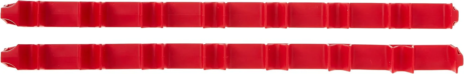 Ernst Manufacturing 6040 No-Slip Low-Profile Screwdriver Rail Set, 14 Tool, Red - Image 4