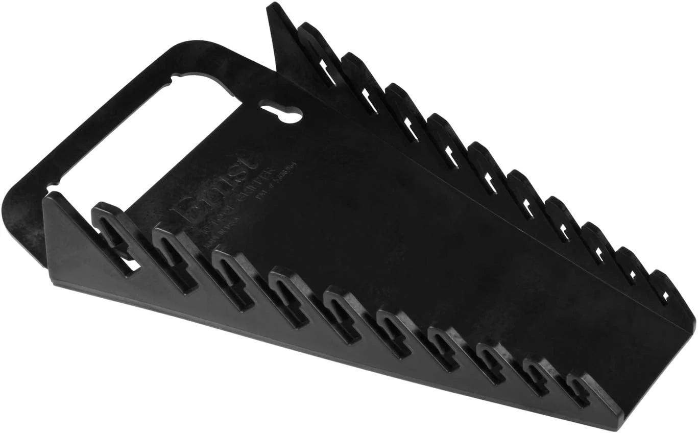 Ernst Manufacturing Gripper Wrench Organizer, 10 Tool, Black - Image 2