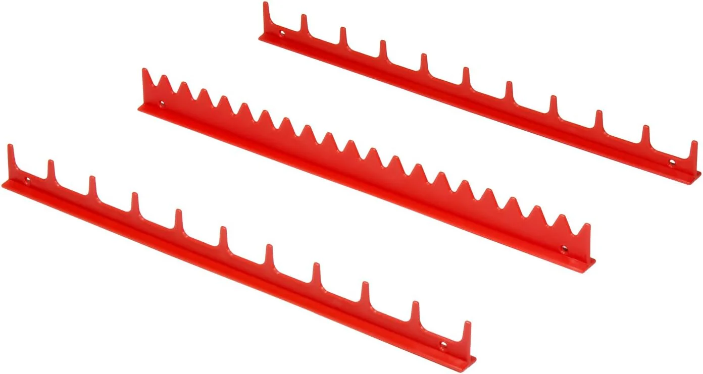 Ernst Manufacturing Screwdriver Rail Set, 20 Tool, Red (6010-Red) - Image 2
