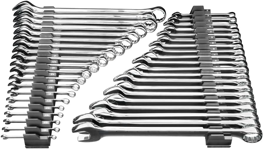 Ernst Manufacturing Wrench Pro - Modular Wrench Organizer for 40 Tools with Magnetic Base (Green) - Made in The USA - Image 5