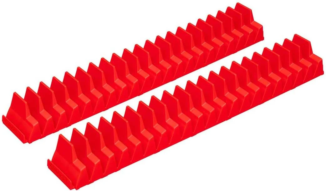 Ernst Manufacturing Wrench Pro - Modular Wrench Organizer for 40 Wrenches (Red) - Image 3