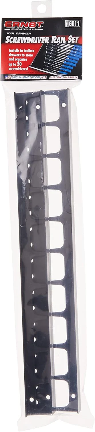 Ernst Screwdriver Rail Set, 20 Tool, Black, (6011-Black) - Image 6