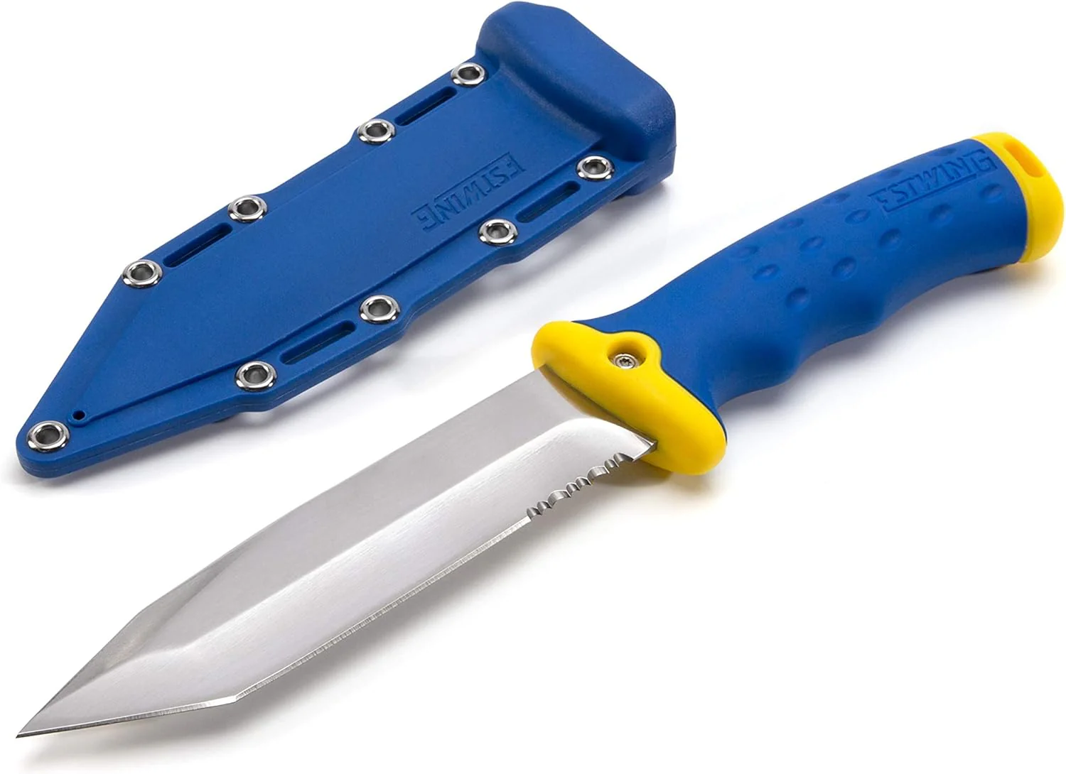 Estwing 42440 5.5-Inch Fixed Blade Tanto Point Hunting/Outdoor/Tactical Knife with Multi-Mount Sheath, Stainless Steel - Image 2