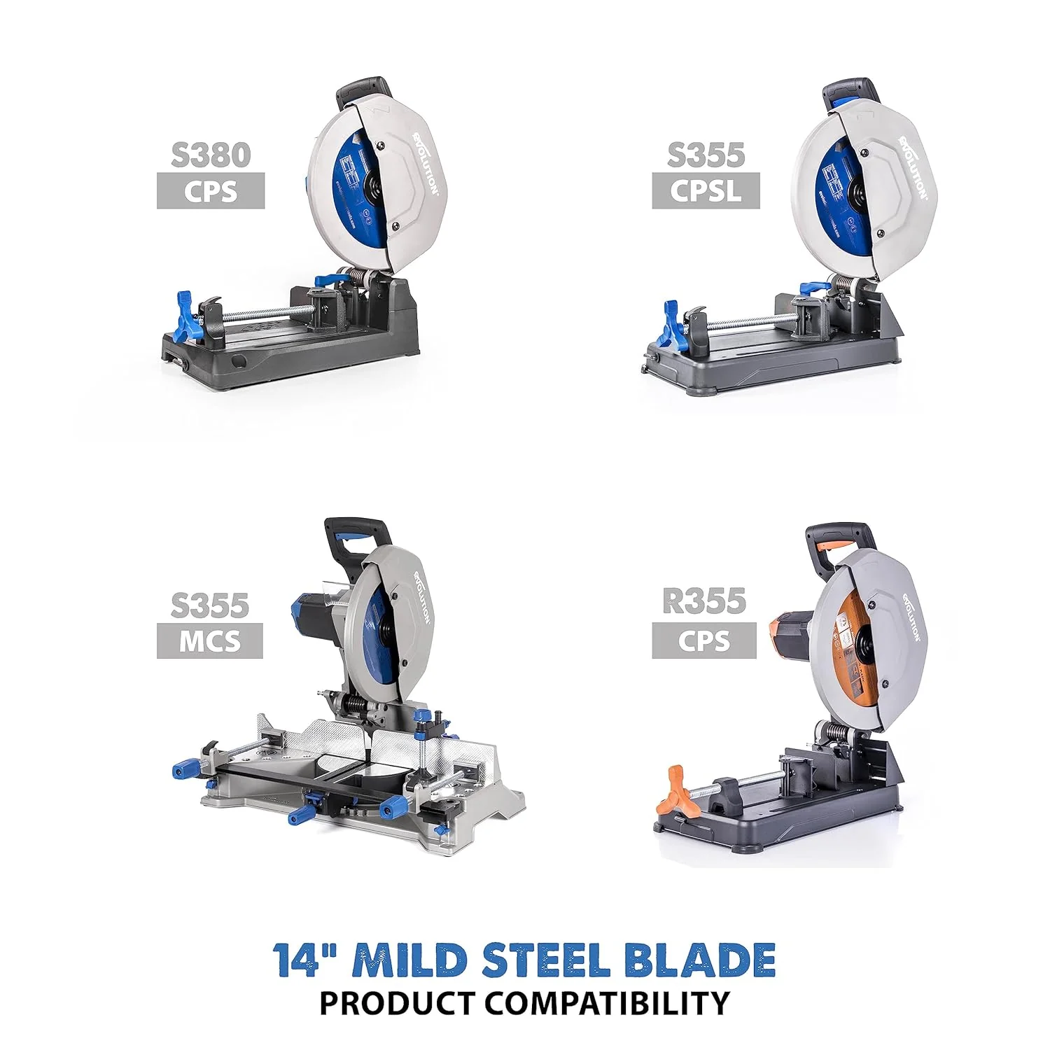 Evolution Power Tools 14BLADEST Blade for Cutting Mild Steel, For Circular and Chop Saws, No Heat, No Burrs & Virtually No Sparks, Carbide-Tipped TCT Blade For Cold Metal Cutting,14-Inch x 66-Tooth - Image 7