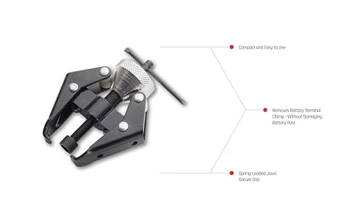 EZ RED BK706 Battery Terminal and Wiper Arm Puller Battery Terminal Bearing Wiper Arm Puller Remover Repair Tool - Image 3