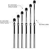 EZRED 3/4" Drive Extendable Ratchet with Reinforced Steel Telsecoping Locking Shaft - Image 2