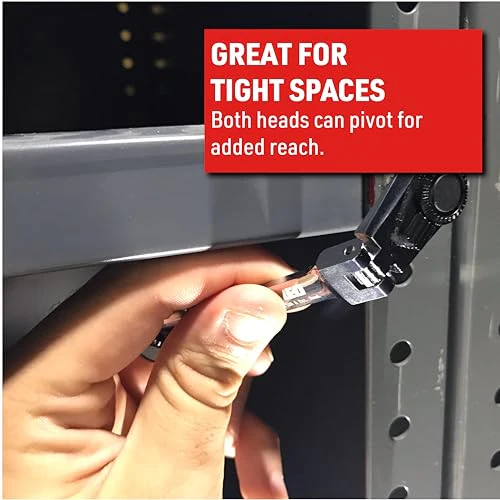 EZRED 4S04 Micro Combo Dual Ratchet Socket with 1/4" Square Drive & Magnetic Bit Drive - Image 5