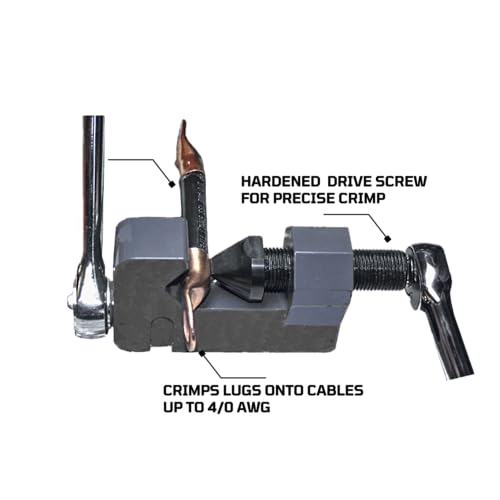 EZRED B7946 3-Point Mini Wire & Cable Crimper - Image 4