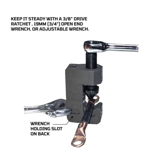 EZRED B7946 3-Point Mini Wire & Cable Crimper - Image 5