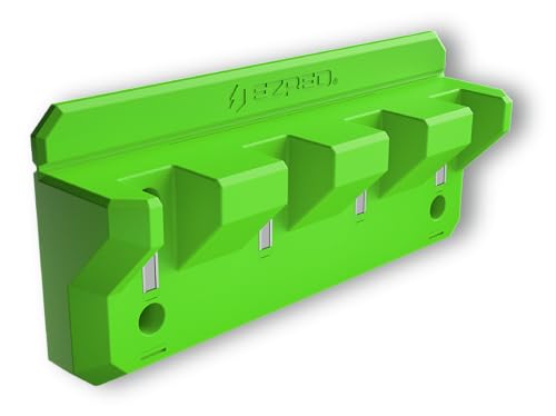 EZRED EZPB4-G Magnetic 4 Slot Pry Bar Holder with Mounting Holes Non-Marring TPEE Low Profile Design Organization - Image 2