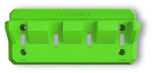 EZRED EZPB4-G Magnetic 4 Slot Pry Bar Holder with Mounting Holes Non-Marring TPEE Low Profile Design Organization - Image 3