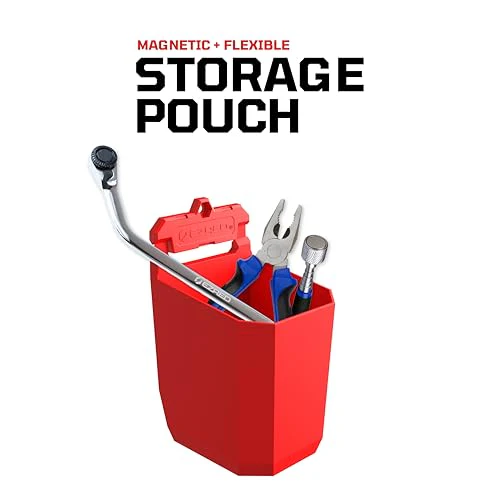 EZRED EZPOUCH Flexible Magnetic Storage Pouch, Holds Tools and Accessories - Image 2