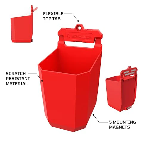 EZRED EZPOUCH Flexible Magnetic Storage Pouch, Holds Tools and Accessories - Image 6