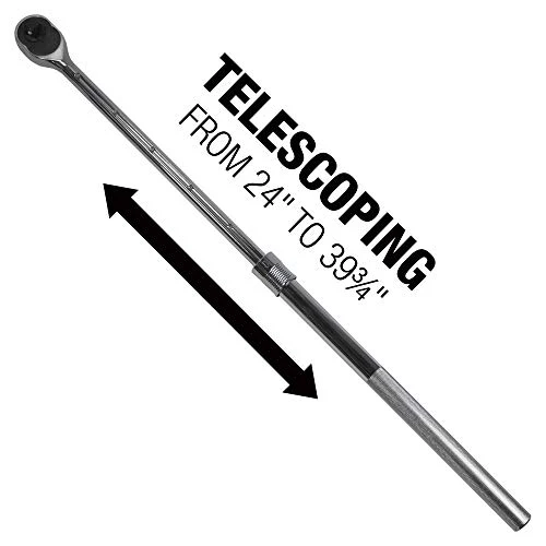 EZRED MR1X Extendable Ratchet, Silver,1 Inch - Image 2