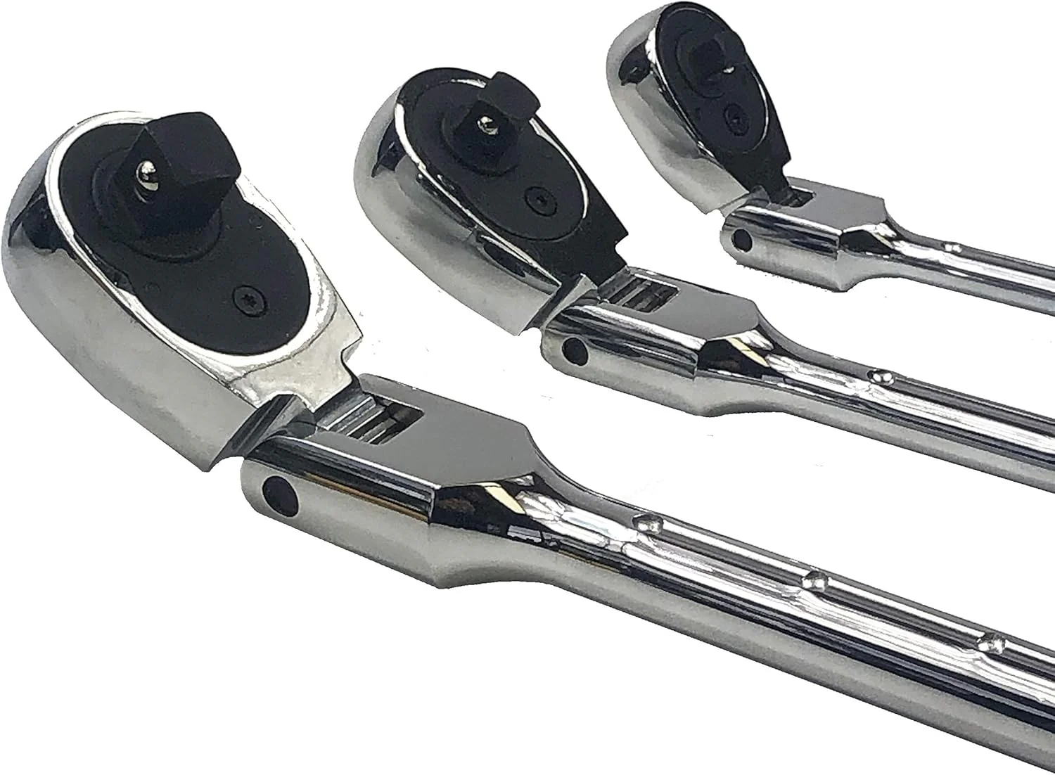 EZRED MR482FL 3-Piece Extendable Ratchet Set,Silver - Image 6