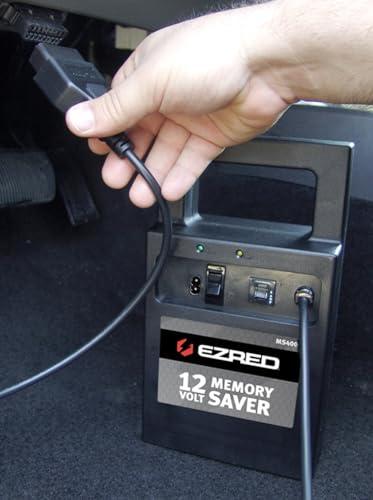 EZRED MS4000 Automotive Memory Saver With Built In Charger , Black - Image 6
