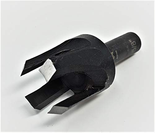 Fisch Tapered Plug Cutter (1/2") - Plug Cutter Drill Bit with Four Flute Design Ensures a Tight Plug - For Use with Both Soft and Hard Woods - Crafted from Tool Steel - FSE-095880 - Made in Austria - Image 3