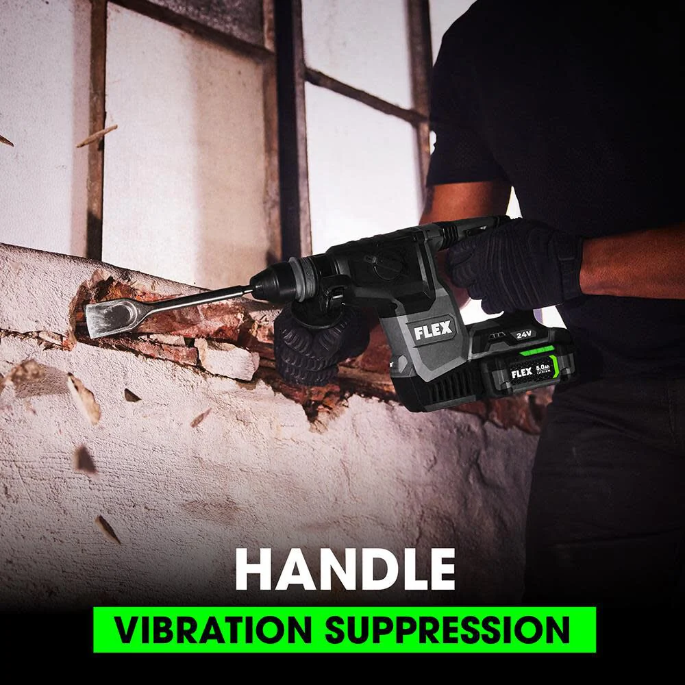 FLEX 24V 1-In. Sds Plus Rotary Hammer (Bare Tool) - Image 6