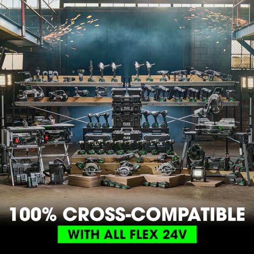 FLEX 24V Brushless Cordless 15 Gauge 1-1/4-inch to 2-1/2-inch Angled Finish Nailer Tool Only - FX4311B-Z - Image 7