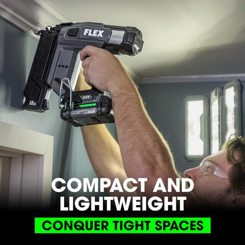 FLEX 24V Brushless Cordless 18 Gauge 5/8-inch to 2-1/8-inch Brad Nailer Kit - Image 6