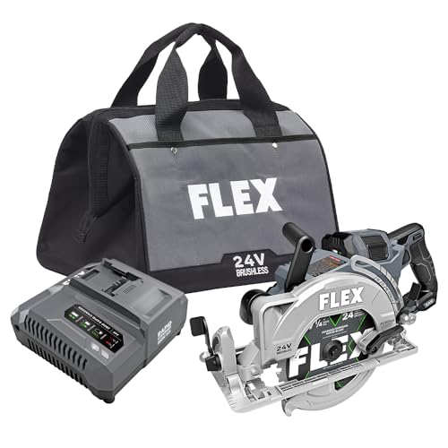 FLEX 24V 7-1/4 In. Circular Saw Rear Handle Stacked Lithium (Bare Tool) - Image 8