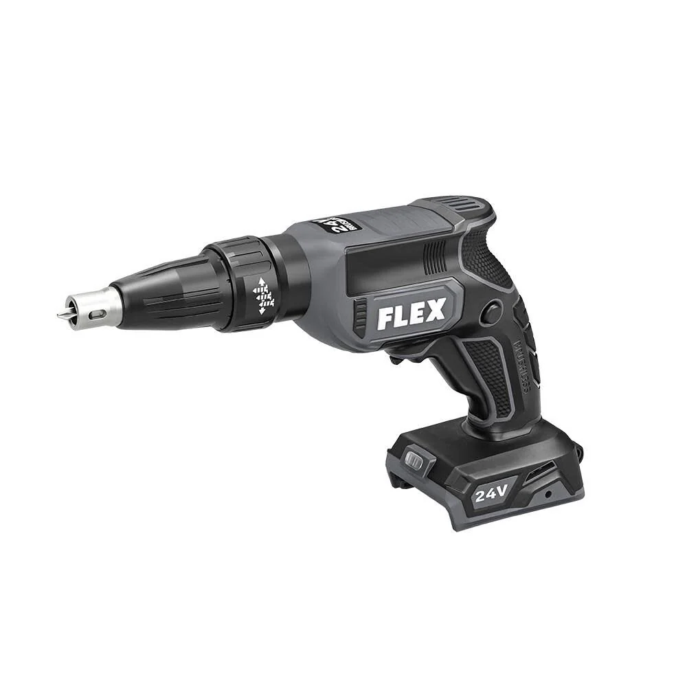 FLEX 24V Drywall Screw Gun with Magazine Attachment (Bare Tool) - Image 2