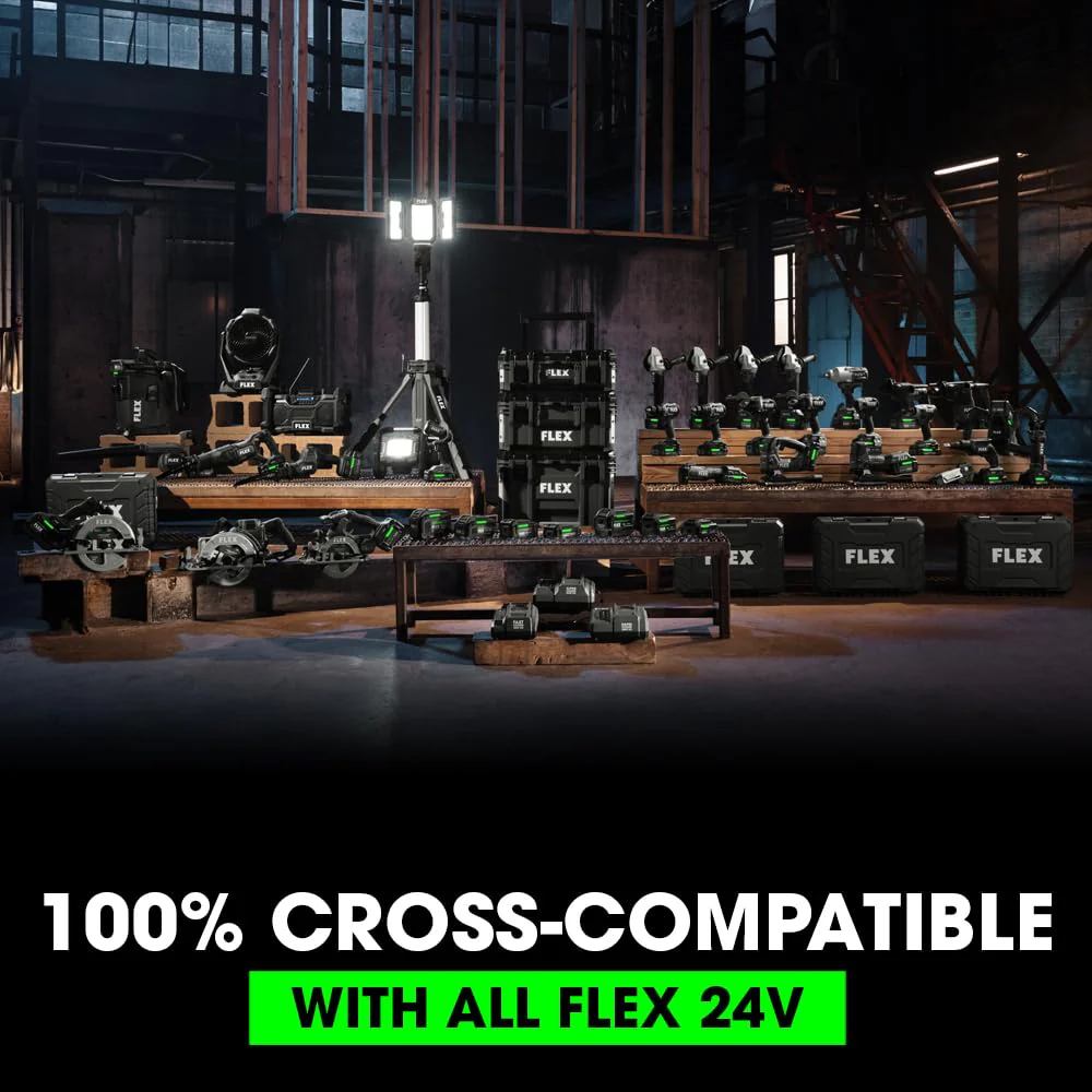 FLEX 24V Cordless 2,000 Lumen Flood Light (Bare Tool) - Image 6