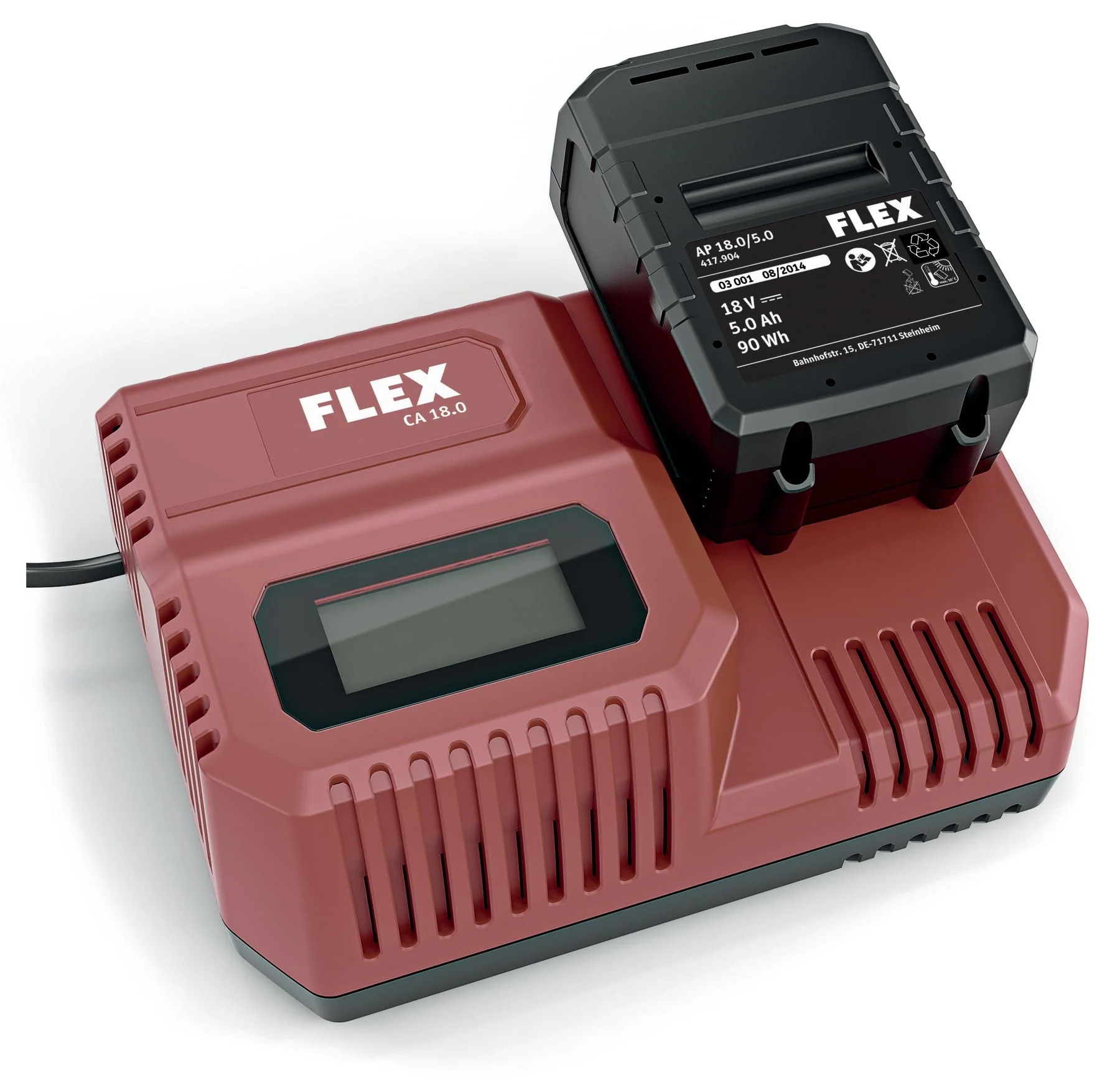 FLEX Rapid Charger for 12V & 18V Battery-CA12.0/18.0-US