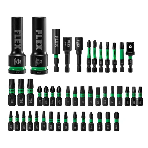 FLEX STACK PACK IMPACKS 45-Piece Impact Driver Bit Set - Image 3