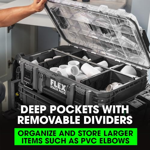 FLEX STACK PACK Storage System Deep Organizer - Image 3