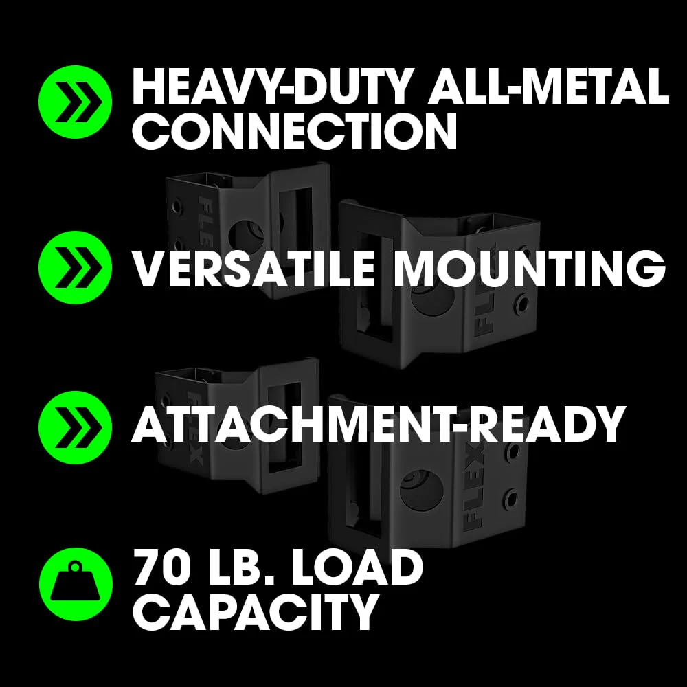 FLEX STACK PACK Storage System Mounting Brackets (4 Pack) - Image 4