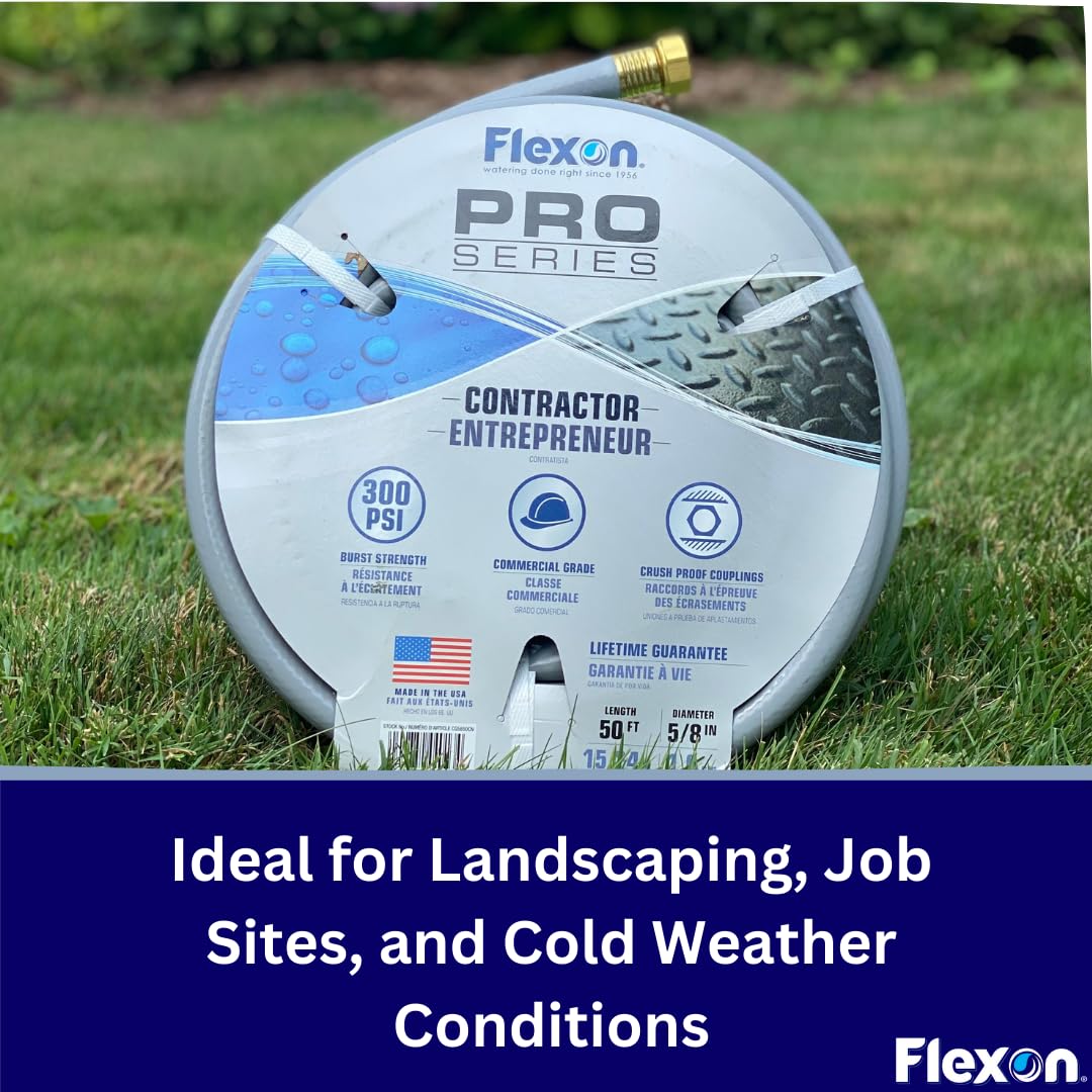 Flexon CG58100 Contractor Grade Garden Hose, 5/8-Inch X 100-Foot - Image 5