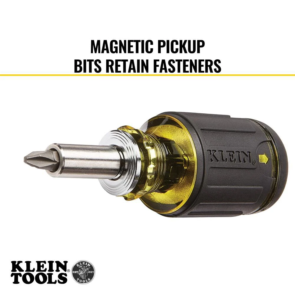 Klein Tools Mini Ratchet and Multi-Bit Driver Set-85515HD - Image 5