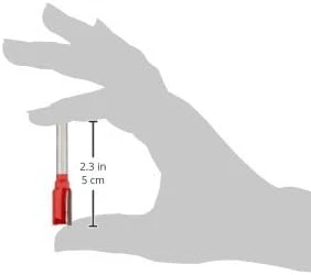 Freud 04-130: 1/2" (dia.) Double Flute Straight Bit with 1/4" shank, 2-1/4" overall length - Image 3