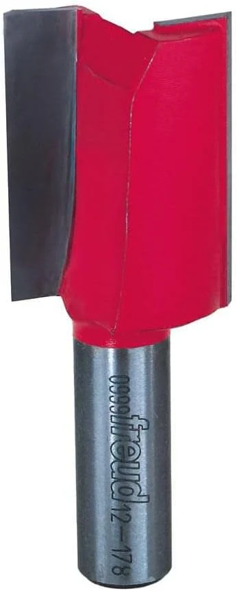 Freud 12-178: 1-1/8" (Dia.) Double Flute Straight Bit with 1/2" Shank One Size 1-1/8-Inch Diameter by 1-1/2-Inch Double Flute Straight Router Bit - Image 2