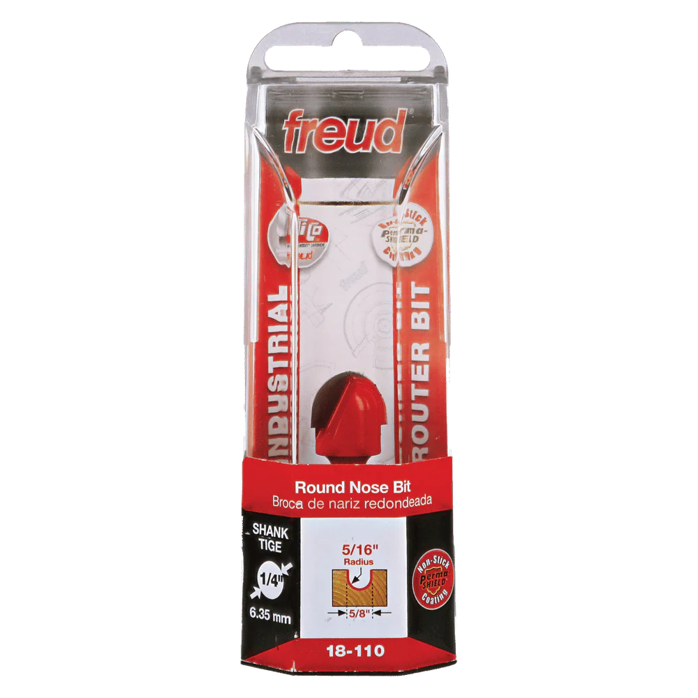 Freud 18-110 5/16" Radius Round Nose Bit with 1/4" Shank - Image 3