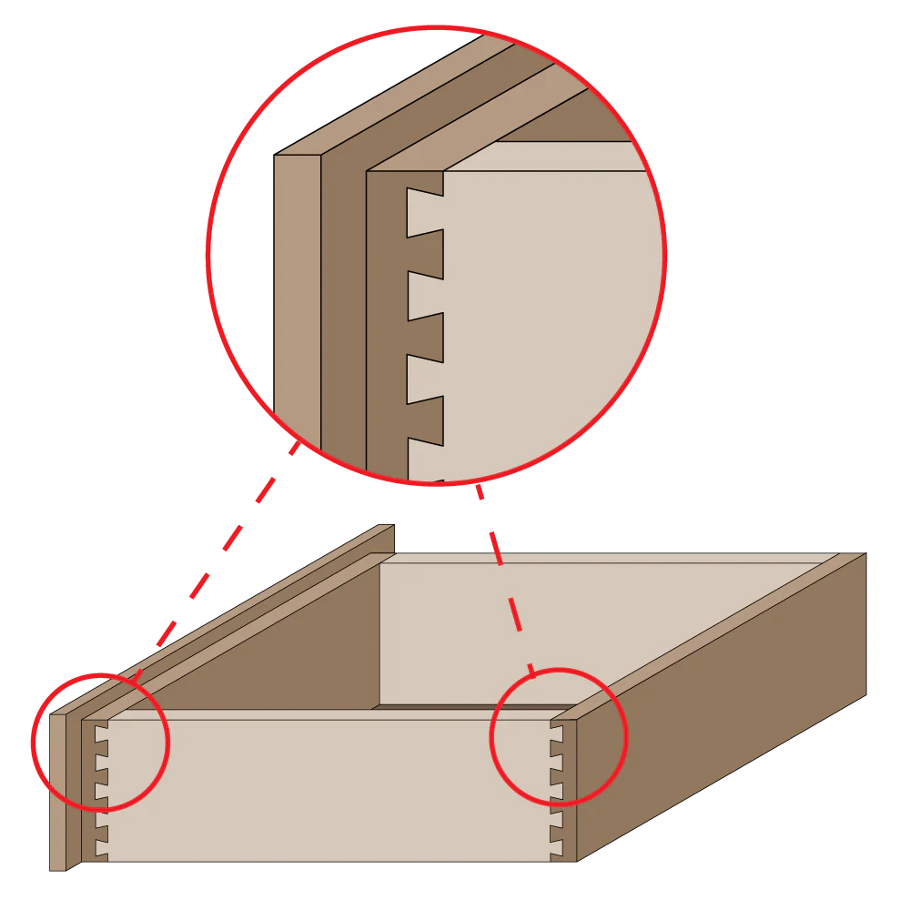 Freud 22-115 17/32" Diameter Dovetail Bit with 1/2" Shank - Image 4